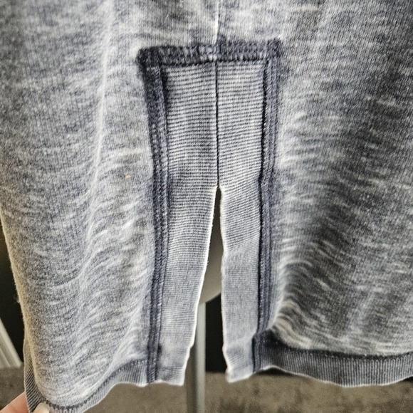 Halcyon Sweatshirt Cardigan Wrap Poncho Gray - Women Size Medium - Picture 6 of 9